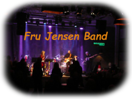 Stemningsbillede med guitar og scenelys